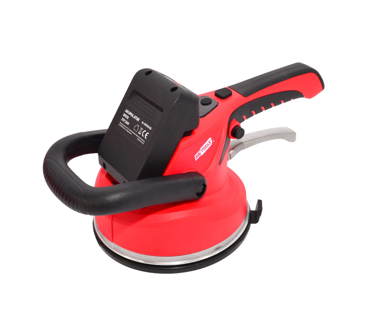 Akumulatorska vibracijska prianjaljka za pločice AWTOOLS AW70202 (2x18V, 50kg)-0