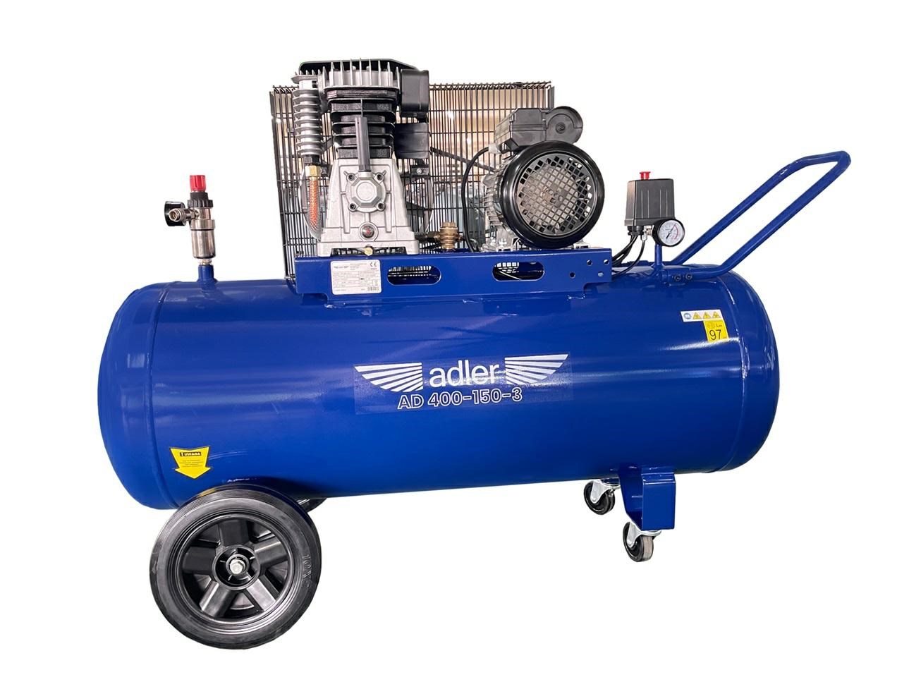 Uljni kompresor ADLER AD 400/150-3 (150L, 10 bar)-0