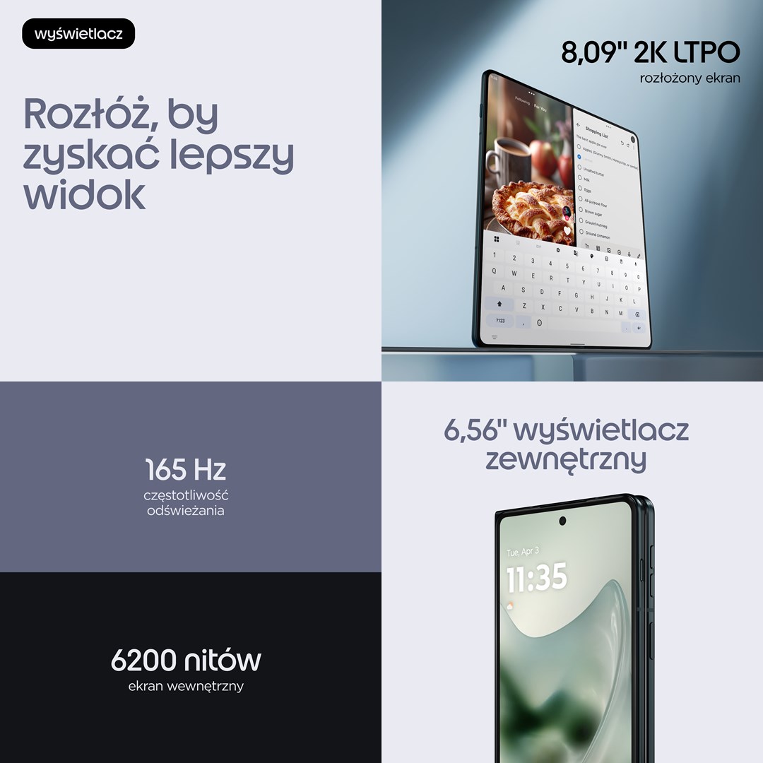 Mobitel MOTOROLA Razr Fold 16GB/512GB 5G Black (Crna)-7