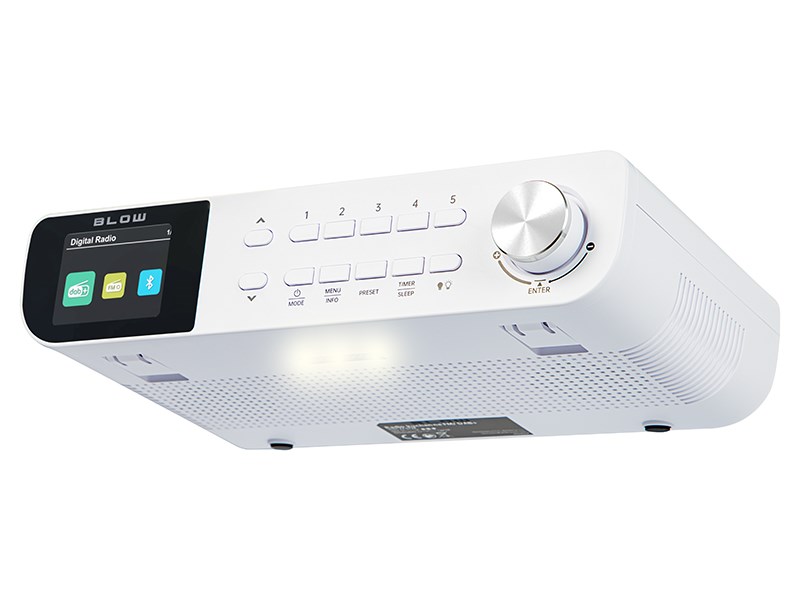 FM/DAB+ BLOW RK1 kitchen radio, white-2