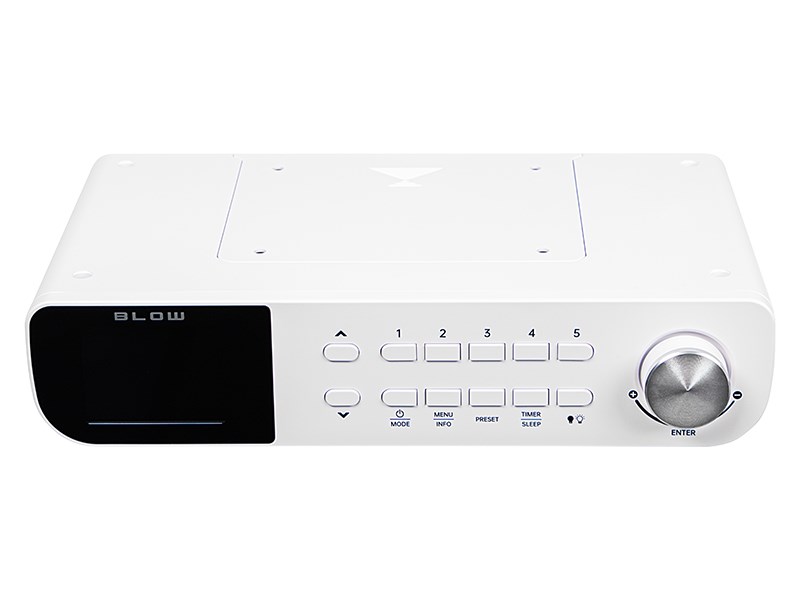 FM/DAB+ BLOW RK1 kitchen radio, white-0