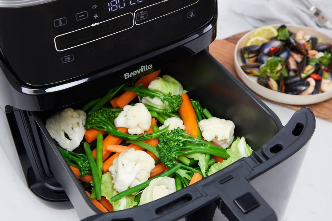 Breville VDF133X Oil-Free Steam Fryer-6