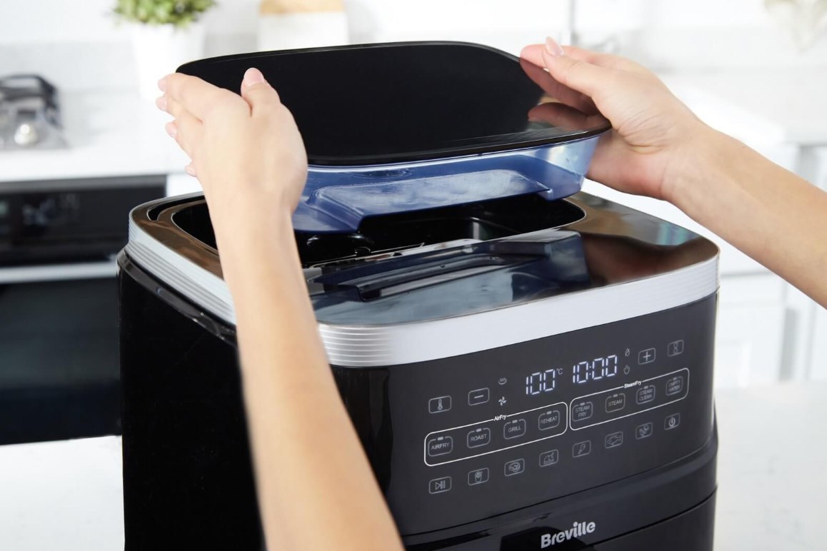 Breville VDF133X Oil-Free Steam Fryer-1