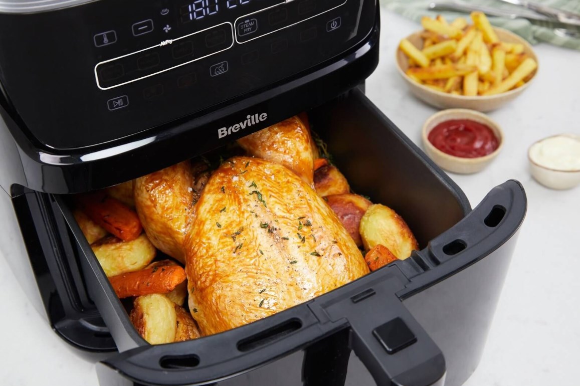 Breville VDF133X Oil-Free Steam Fryer-5