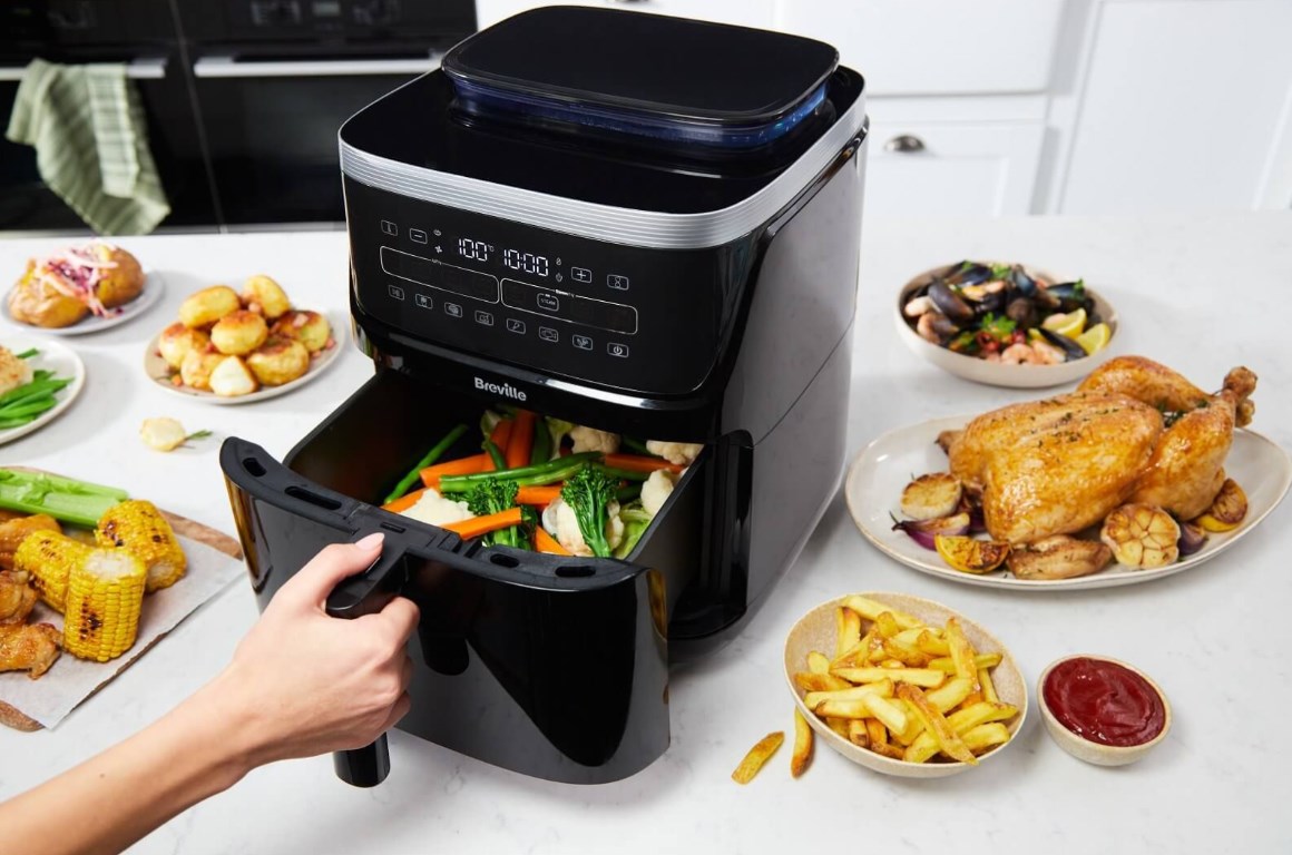 Breville VDF133X Oil-Free Steam Fryer-2