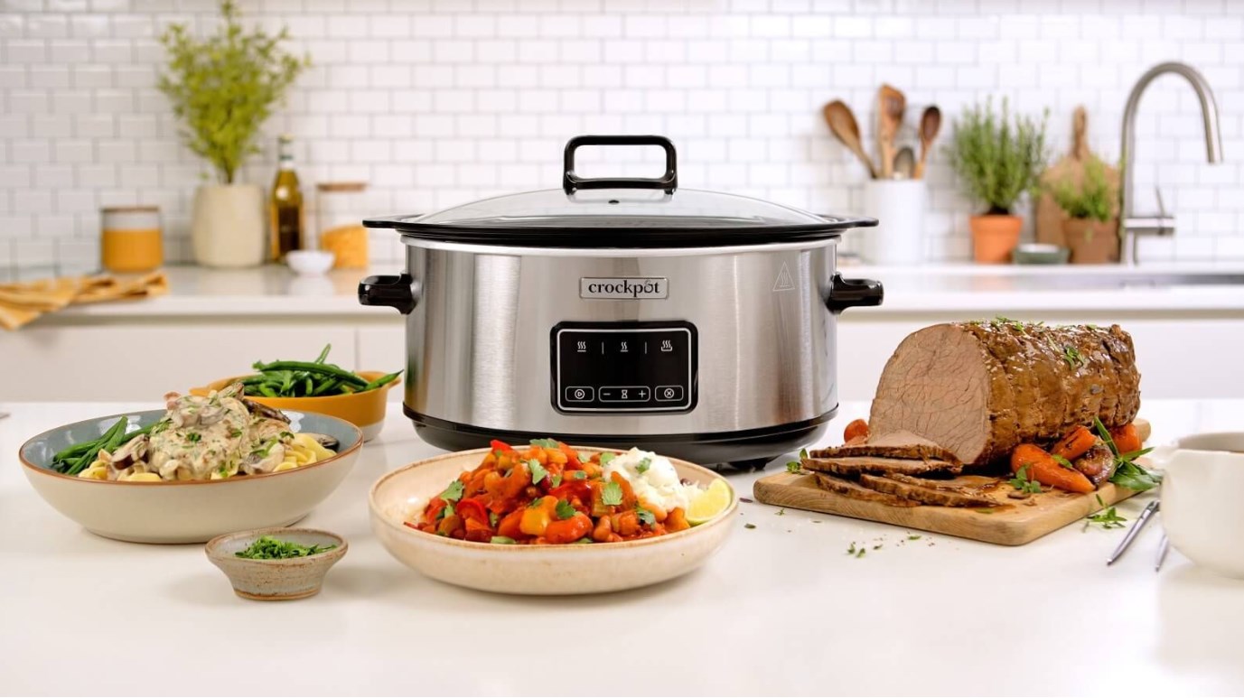 Digitalno kuhalo za sporo kuhanje CROCK-POT CSC112X (6.5L, srebrna boja)-8