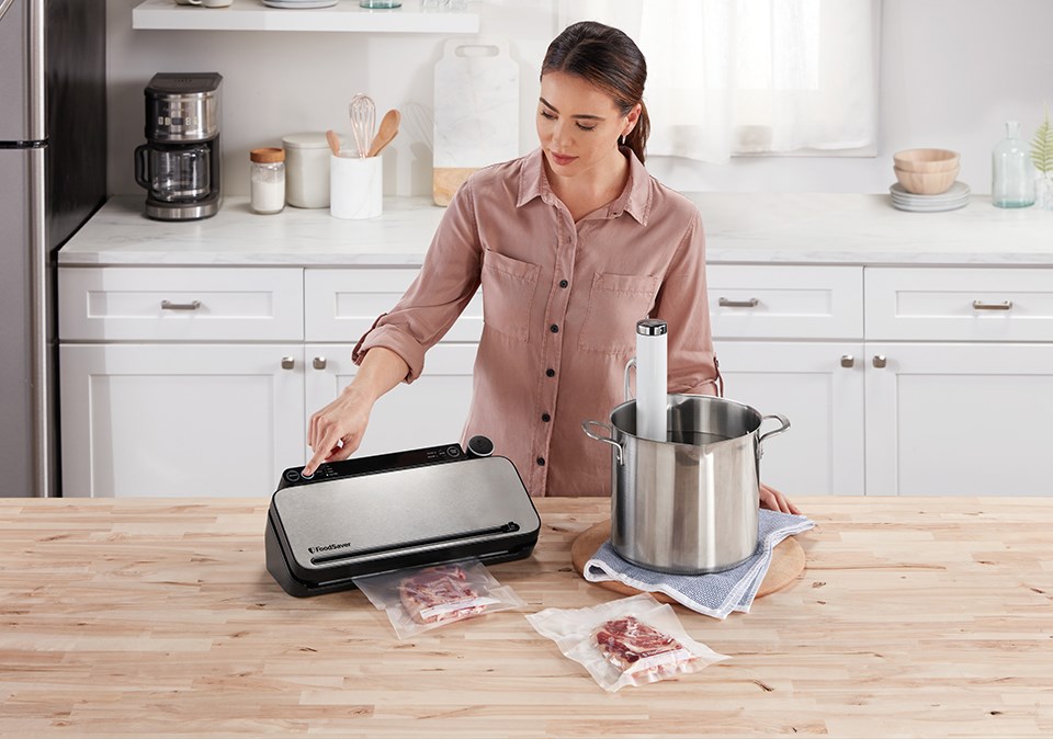 FoodSaver VS3190X vacuum sealer Black, Stainless steel-7