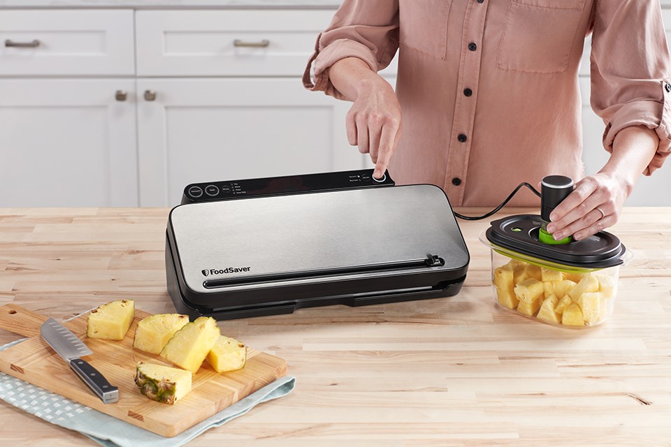 FoodSaver VS3190X vacuum sealer Black, Stainless steel-6