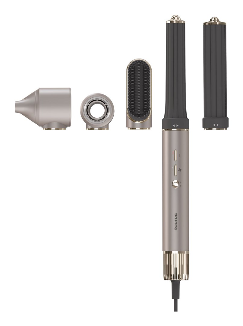 Taurus AIRWAVE DIGITAL PRO Multistyler Airflow Bronze 1300 W 1.8 m-0