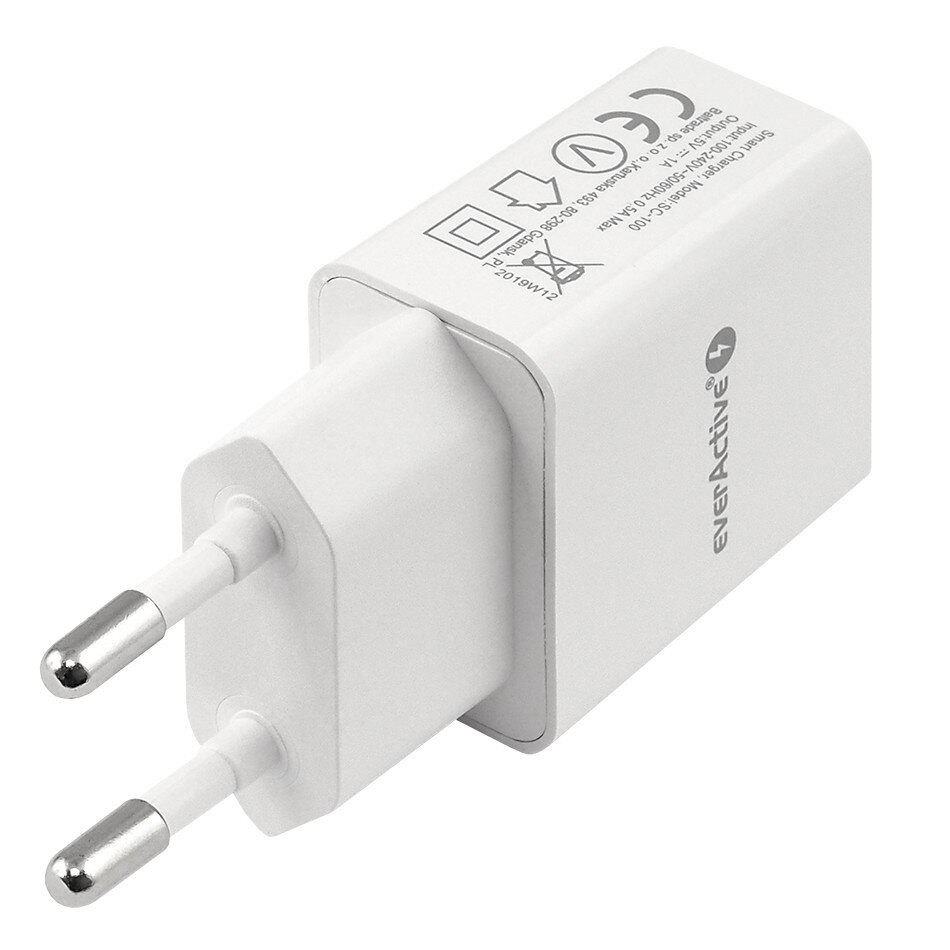 USB punjač EVERACTIVE SC-100 (1A, 1x USB)-2