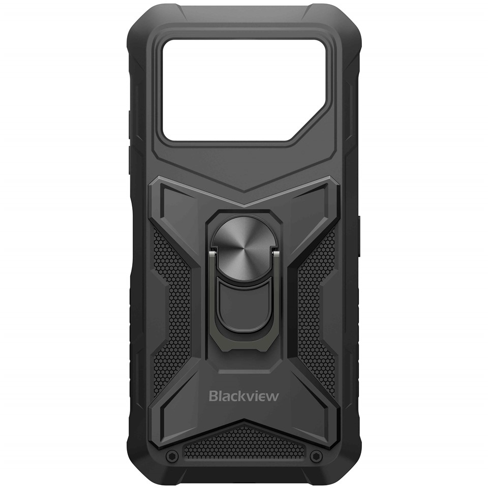 Zaštitna maska BLACKVIEW Fort 100 (PC + TPU, stalak, crna boja)