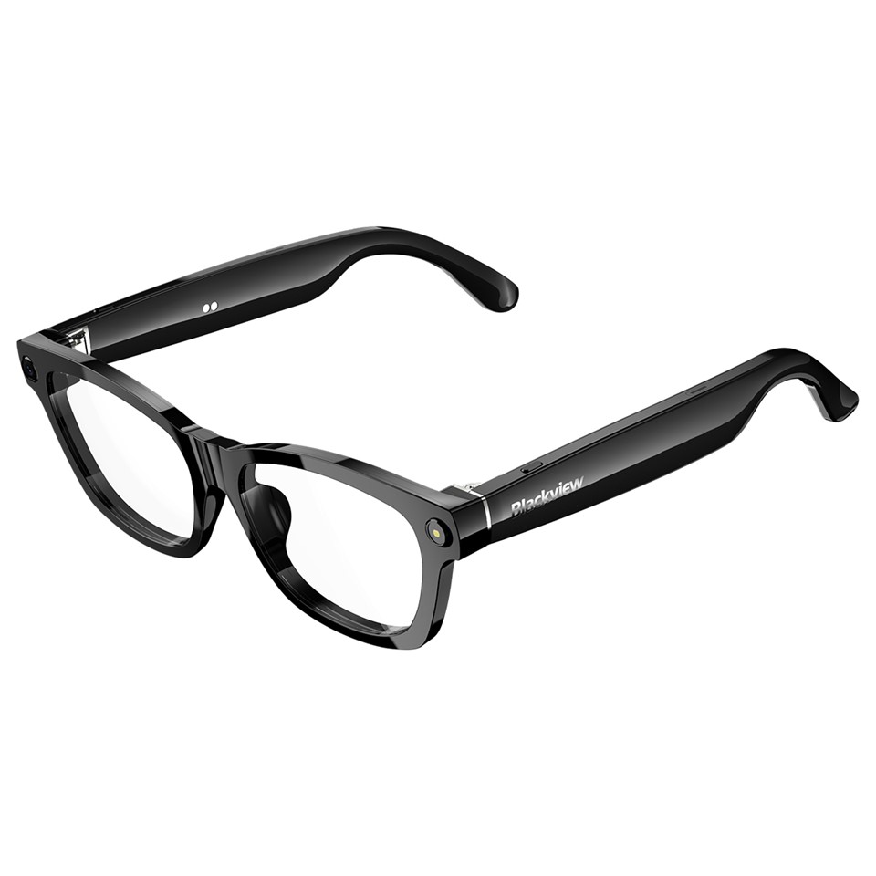 Pametne naočale BLACKVIEW BV100 (AI, kamera 8MP, fotokromatske, crna boja)