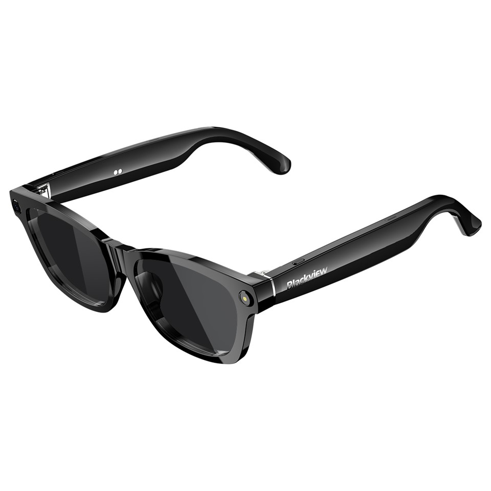 Pametne naočale BLACKVIEW BV100 (AI, kamera 8MP, sunčane, crna boja)-2