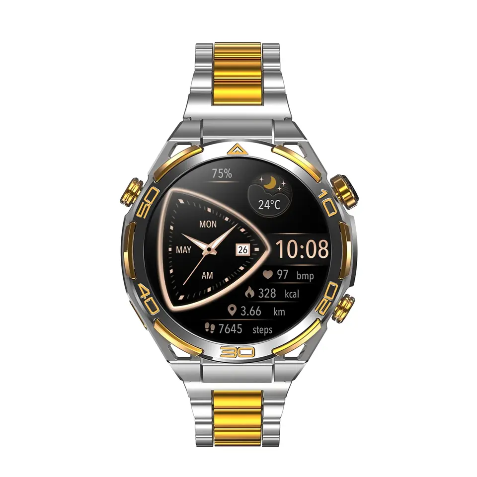 Pametni sat BLACKVIEW W90 Pro (1.43", srebrni)-1