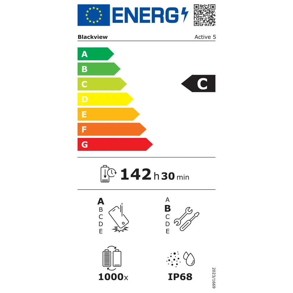 Tablet BLACKVIEW Active 5 (8.68", LTE, 8GB/128GB, narančasta boja)-4