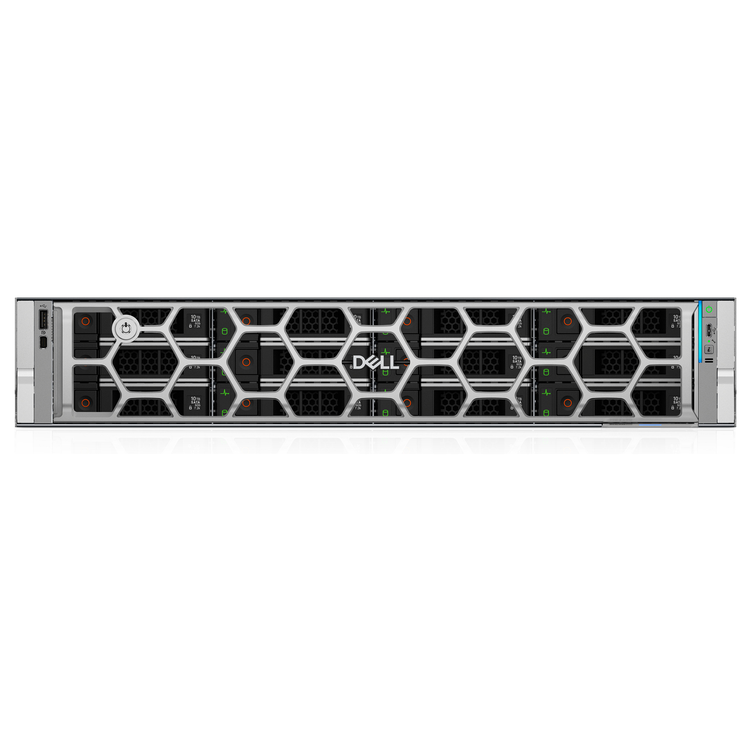 Server Dell PowerEdge R570 Smart Selection Intel Xeon 6507P 32GB 960GB SSD SATA 2x1100W H965i 3Yr Basic NBD-1