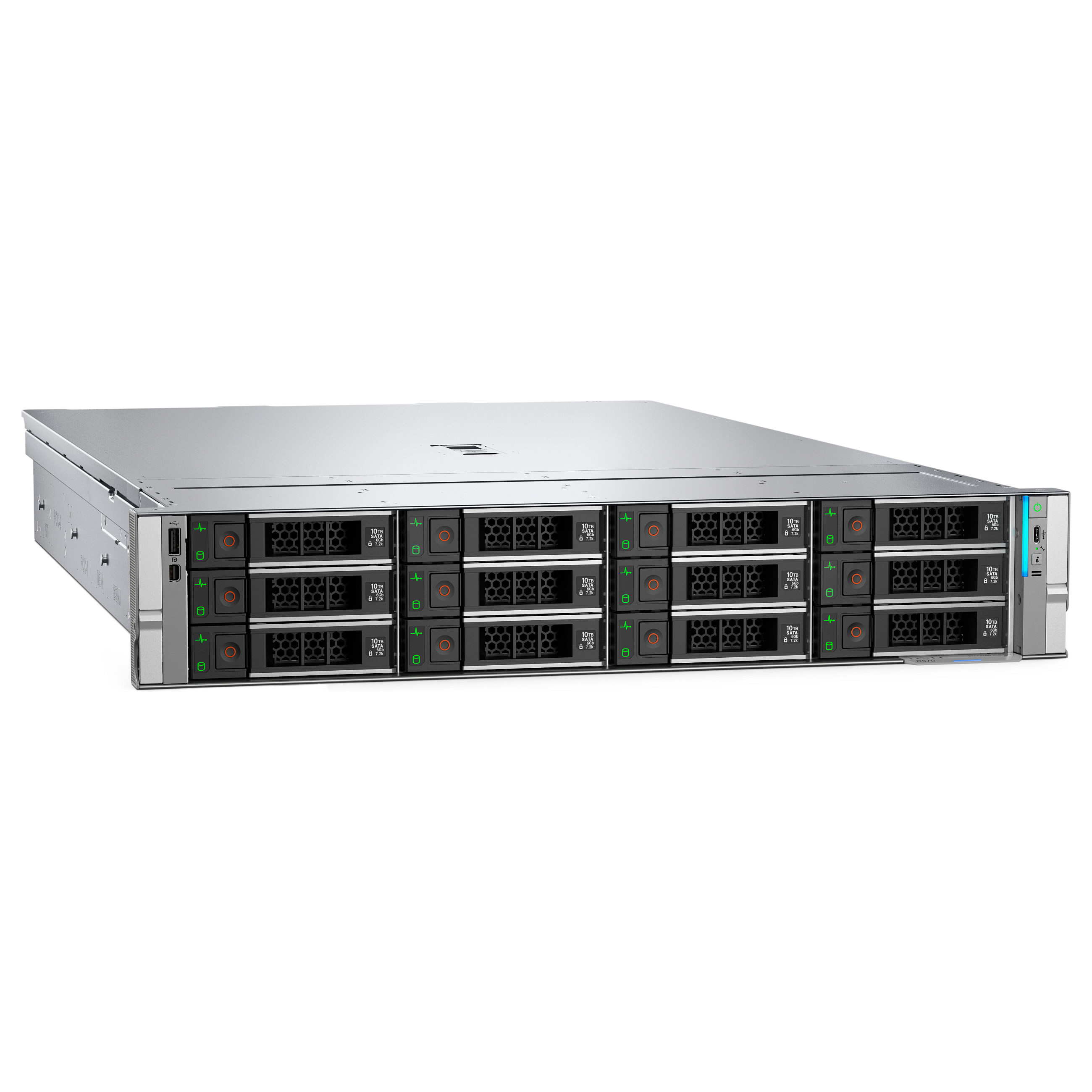 Server Dell PowerEdge R570 Smart Selection Intel Xeon 6507P 32GB 960GB SSD SATA 2x1100W H965i 3Yr Basic NBD-2