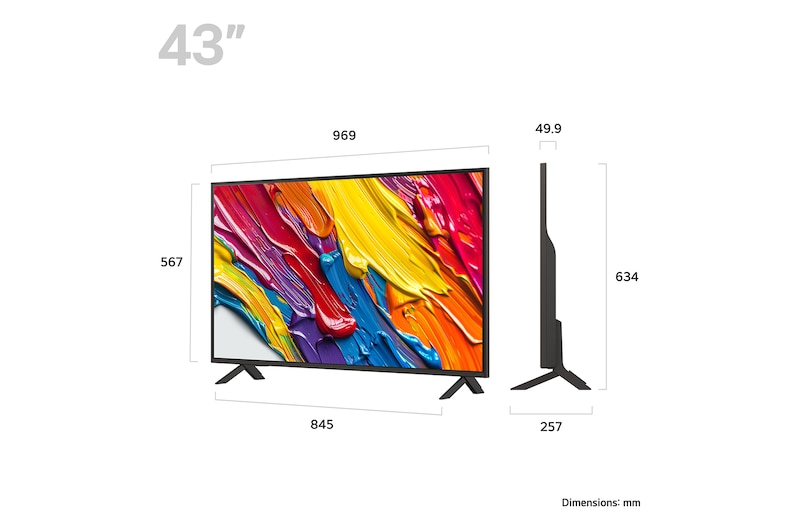 TV LG 43QNED84A6C.AEU 43" (109cm, 4K UHD, QNED, Smart TV)-1