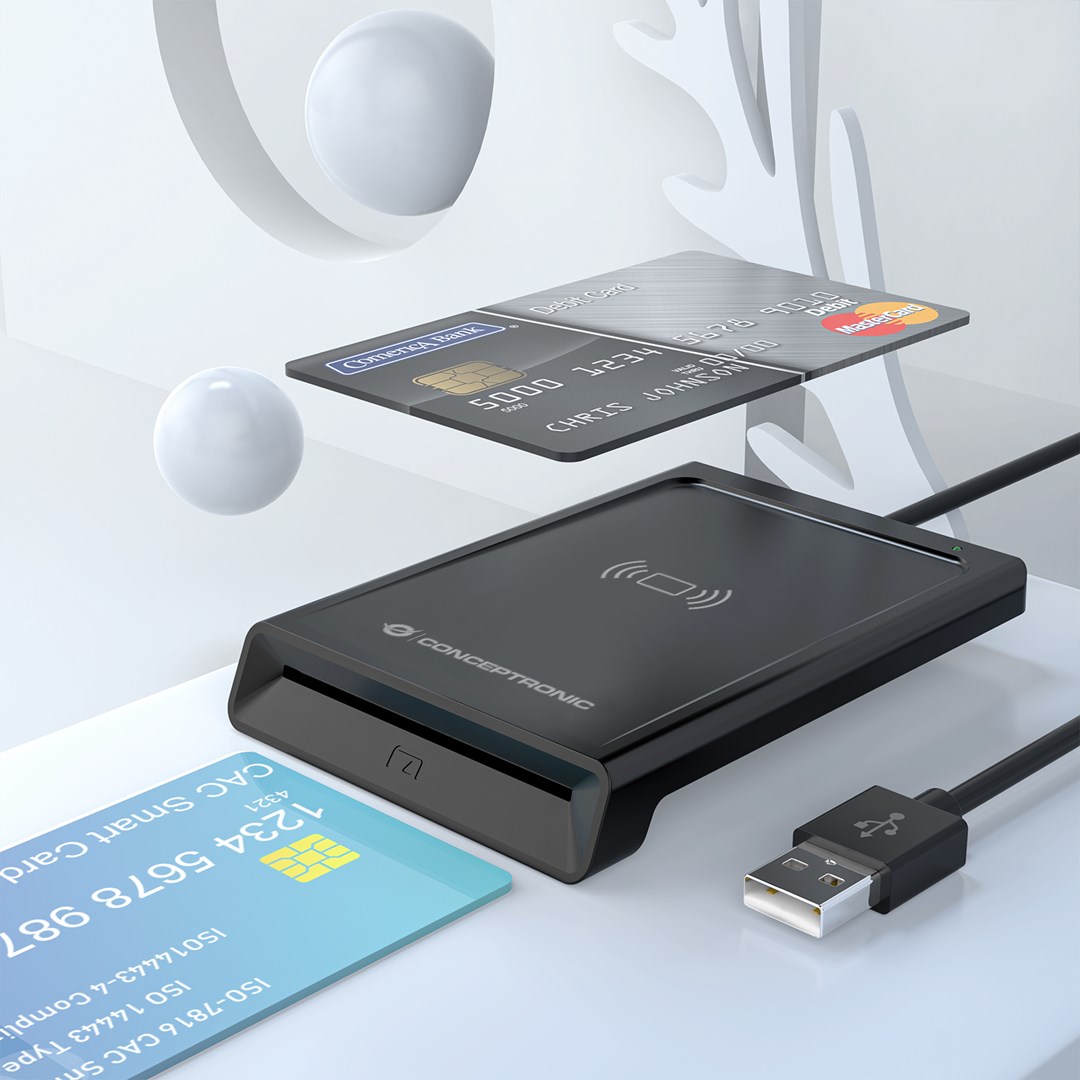Čitač pametnih kartica CONCEPTRONIC BIAN11B-2