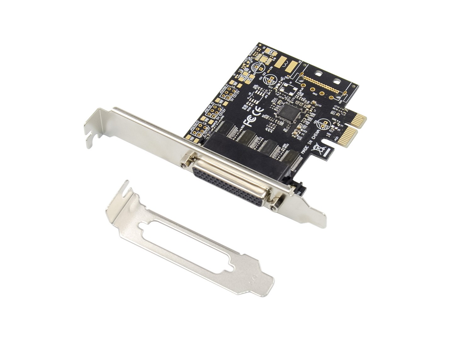 Conceptronic 4-Port DB9 RS232 Serial PCIe Card