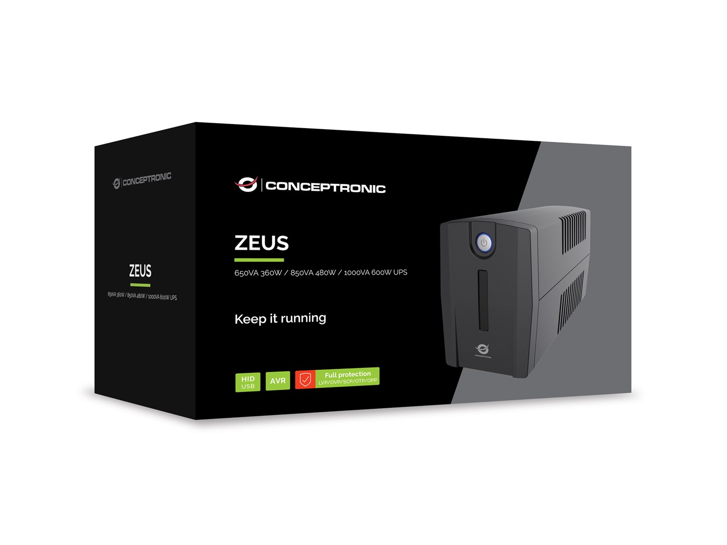 UPS CONCEPTRONIC ZEUS02G 850VA 480W-5