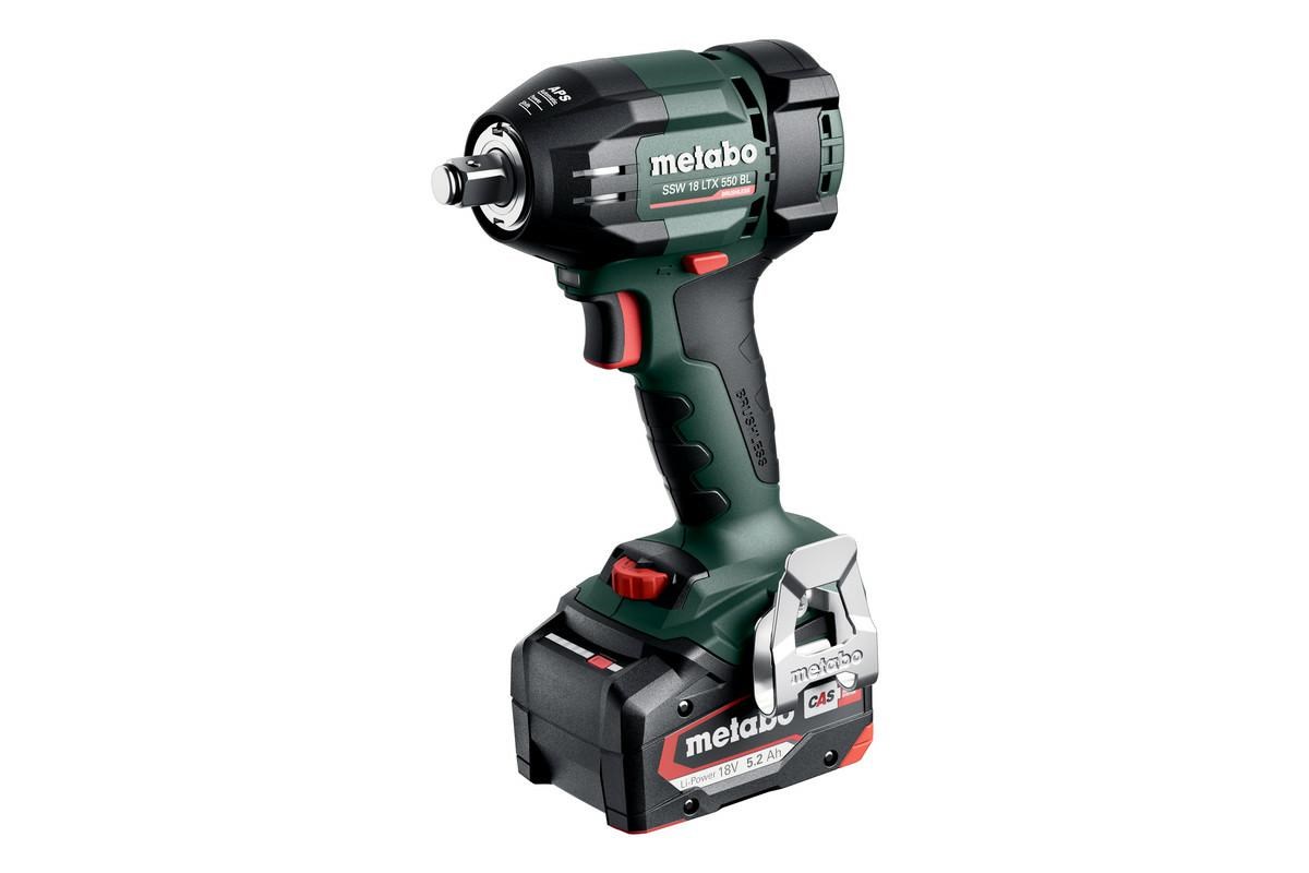Akumulatorski udarni odvijač METABO SSW 18 LTX 550 BL (2x 5.5Ah LiHD, metaBOX)-0