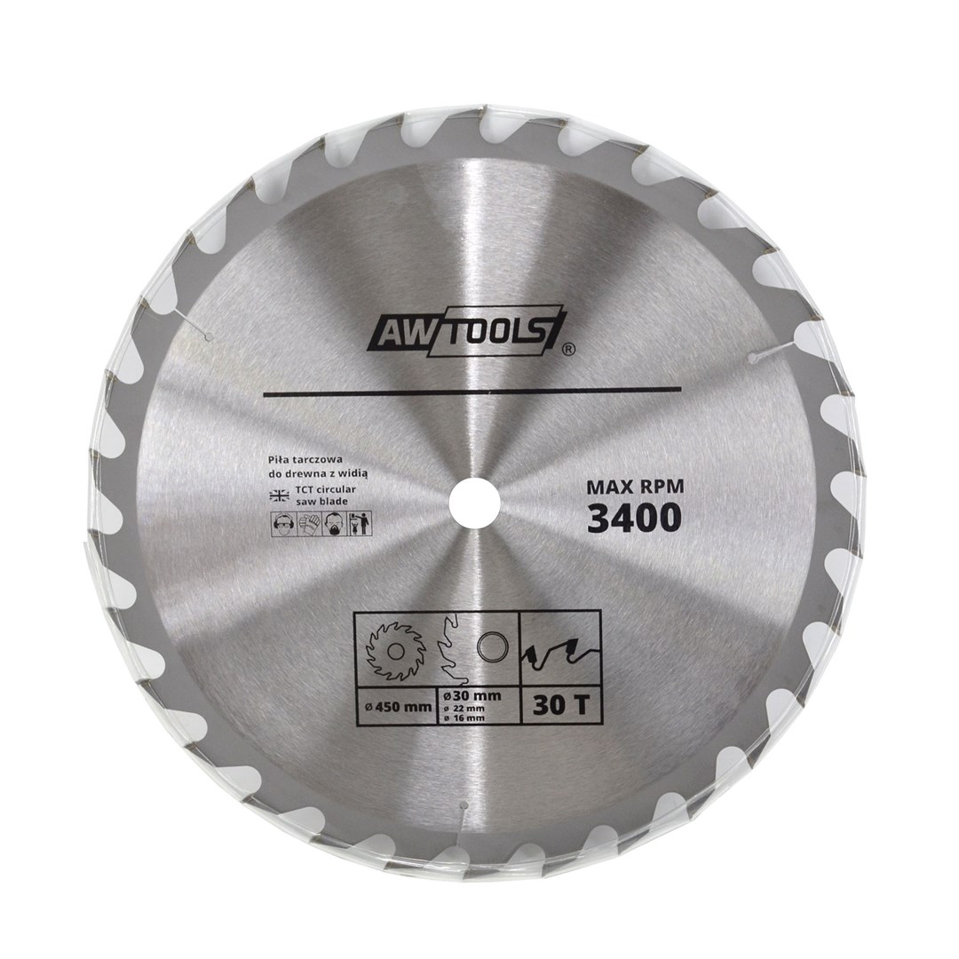 List kružne pile AWTOOLS Vidia za drvo 600x30mm 60Z