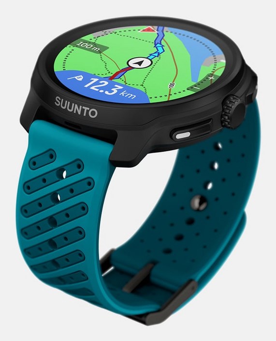 Suunto Race 2 Wave Blue 3.81 cm (1.5") AMOLED 49 mm Digital 466 x 466 pixels Touchscreen Black GPS (satellite)-1