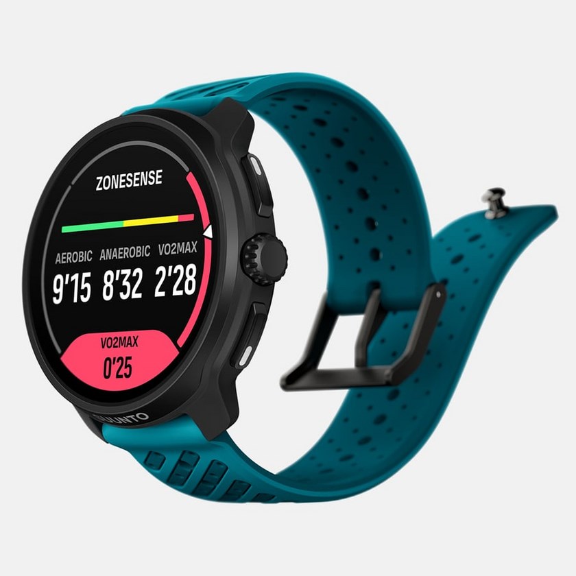 Suunto Race 2 Wave Blue 3.81 cm (1.5") AMOLED 49 mm Digital 466 x 466 pixels Touchscreen Black GPS (satellite)-3