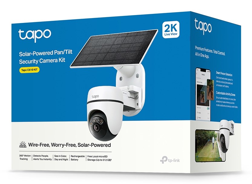 TP-Link Tapo Solar-Powered Pan/Tilt Security Camera Kit-3