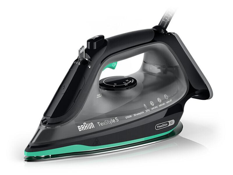 Żelazko parowe SI5277GR BRAUN czarno-zielone-1