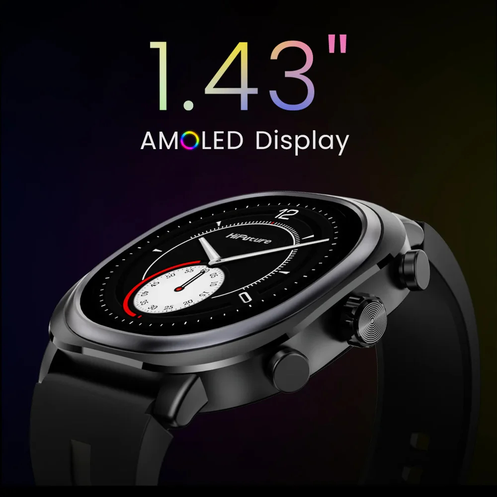 Pametni sat HIFUTURE AIX LITE, crni-1