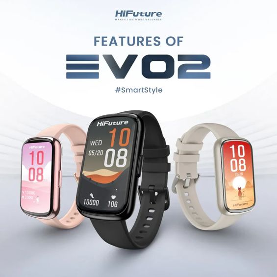 Pametni sat HIFUTURE Evo2, Rose Gold-2