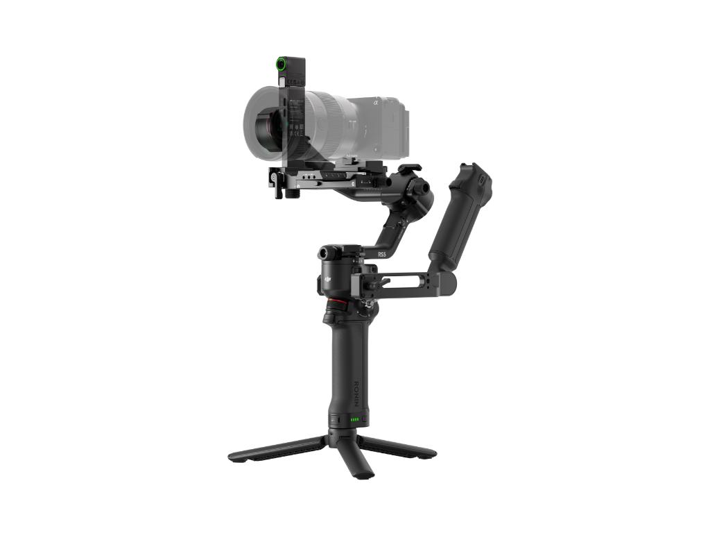 Gimbal stabilizator DJI RS 5 Combo (3-osna stabilizacija, nosivost do 3 kg, do 14 h rada, crna boja)-10
