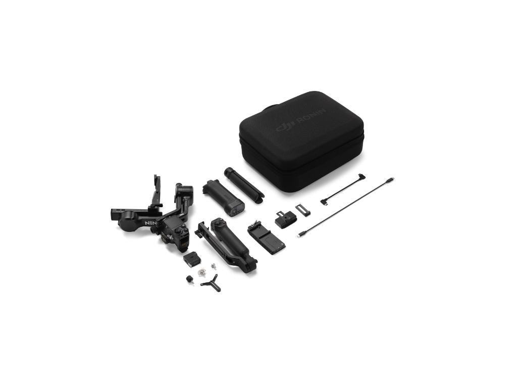 Gimbal stabilizator DJI RS 5 Combo (3-osna stabilizacija, nosivost do 3 kg, do 14 h rada, crna boja)-11