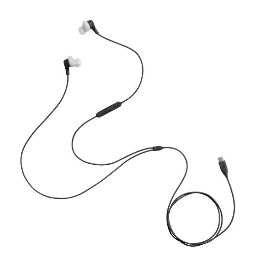 Žičane slušalice JBL Endurance Run 3C USB-C (in-ear, mikrofon, crno-siva boja)