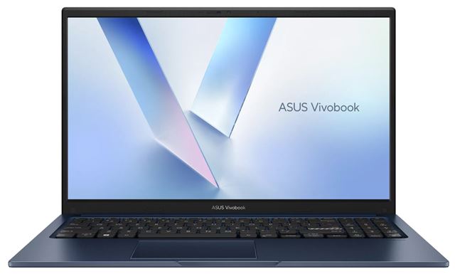 Laptop ASUS Vivobook 15 X1504VA (15.6", FHD, Intel Core 7 150U, 16GB, 1TB SSD, Intel Graphics, DOS, Non-HR tipkovnica, Quiet Blue)-0