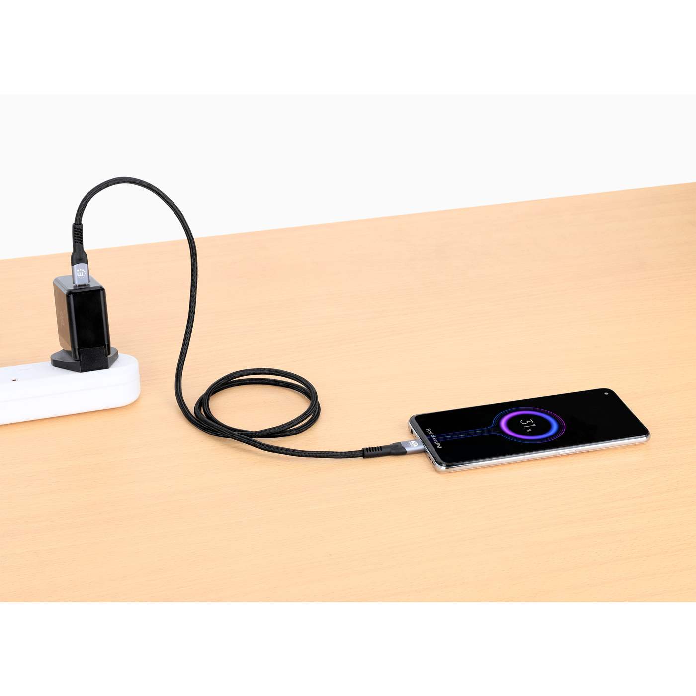 Kabel MANHATTAN USB4 USB-C na USB-C (40Gbps, 240W, 2m), crna boja-5