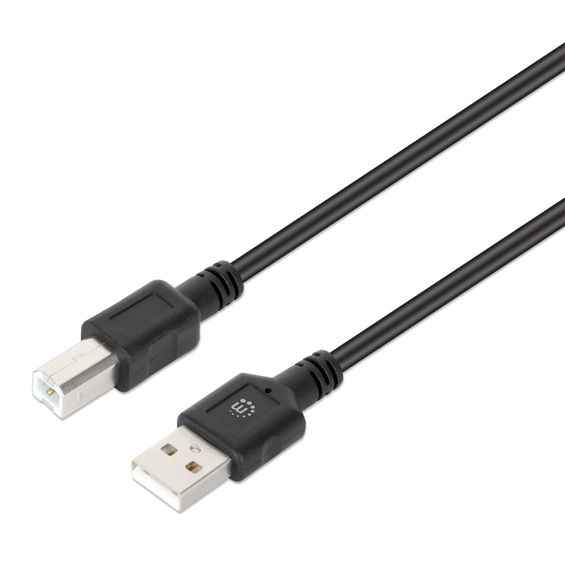Kabel MANHATTAN USB 2.0 A-B za printer, 2m, crna boja