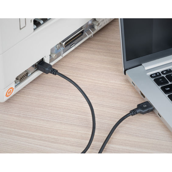 Kabel MANHATTAN USB 2.0 A-B za printer, 2m, crna boja-1