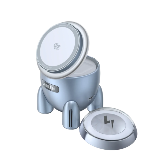 Bežični punjač UGREEN 2-u-1 MagSafe Qi2 25W (65300)-0