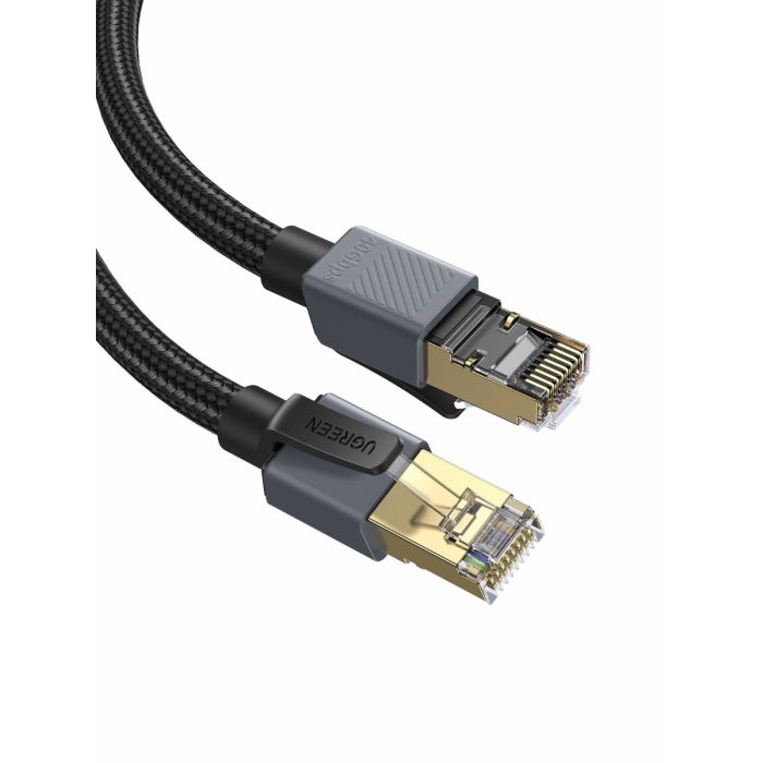 Ugreen UTP Cat8 braided round network cable, 2M-1