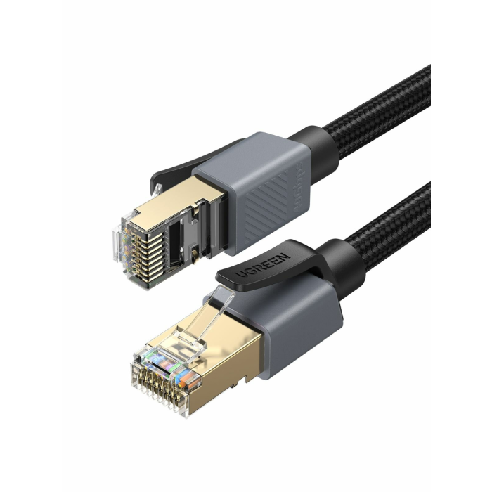 Ugreen UTP Cat8 braided round network cable, 5M-2