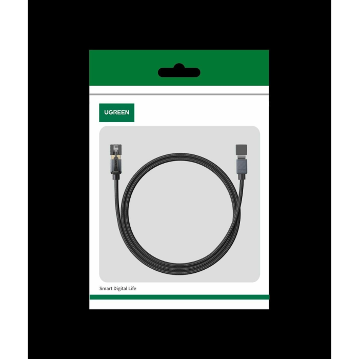 Ugreen UTP Cat8 braided round network cable, 5M-5