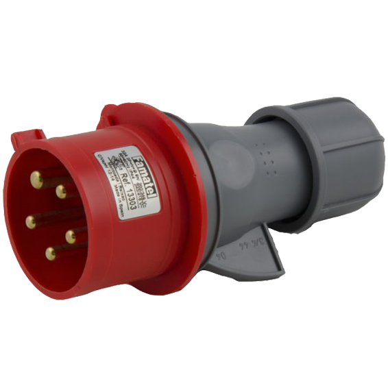 Famatel Utikač, 32A/380÷415, 5 Polni (3P+N+E), IP44 - 13303-0