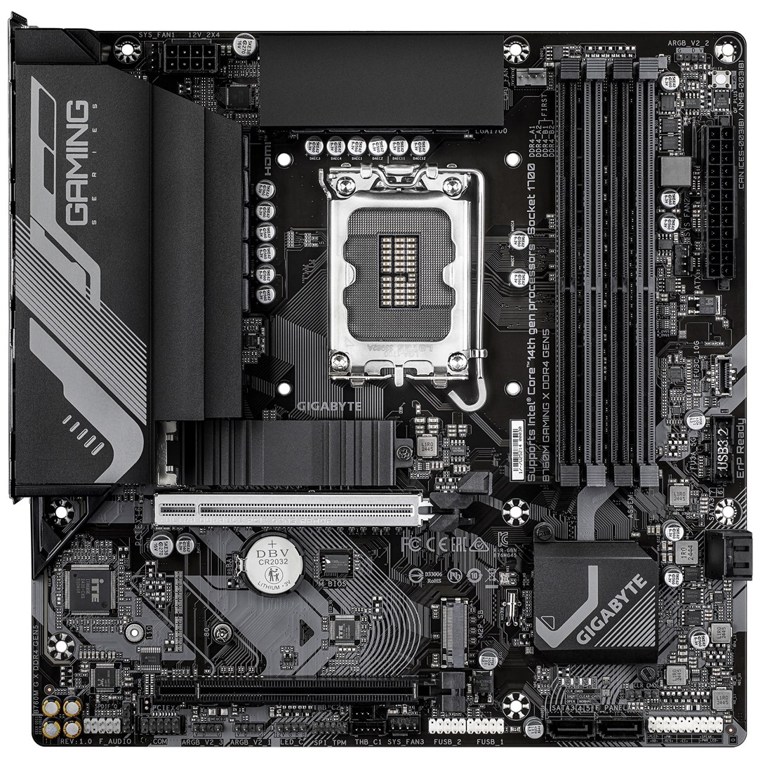 Matična ploča GIGABYTE B760M GAMING X DDR4 (LGA1700, mATX)-0