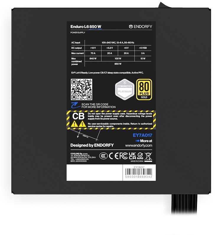 Napajanje za računalo ENDORFY Enduro L6 850W (80 Plus Bronze)-7