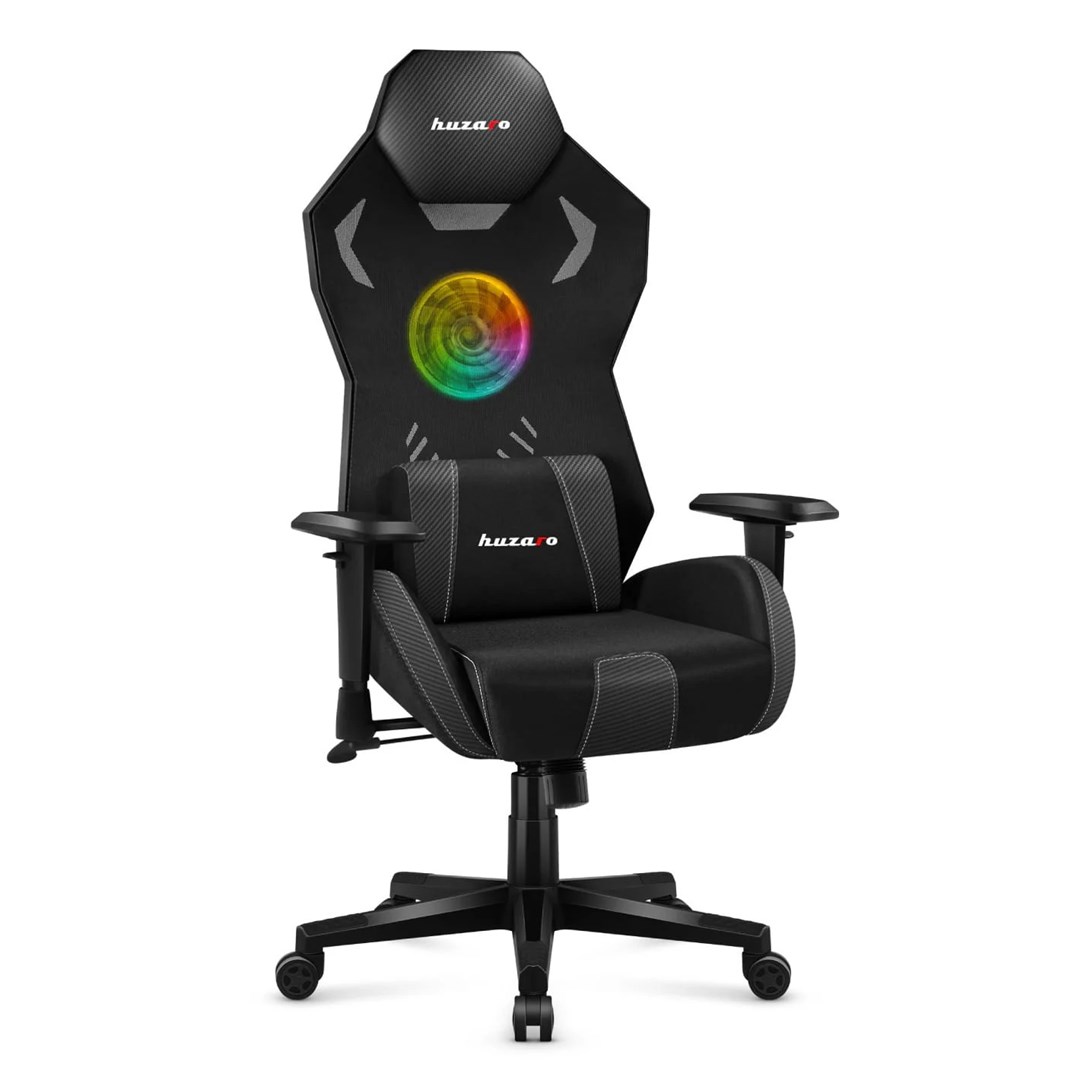 Gaming stolica HUZARO Combat 7.6 RGB, crna boja-1