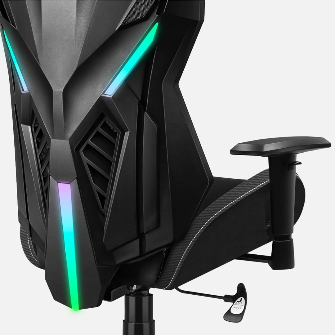 Gaming stolica HUZARO Combat 7.6 RGB, crna boja-2