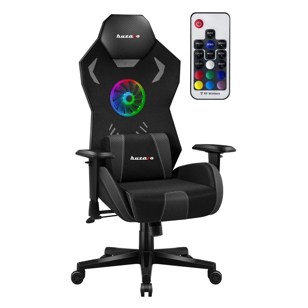 Gaming stolica HUZARO Combat 7.6 RGB, crna boja-4
